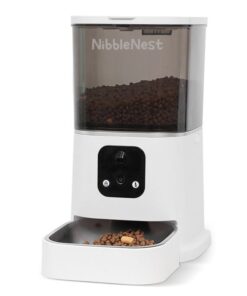 Smart Wi-Fi Dual Camera Automatic Pet Feeder - White