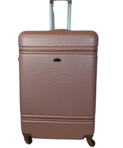 Smte - 1 Piece Hard Outer Shell Luggage Set-Pink