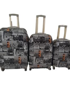 SMTE- 3 Piece Hardshell Luggage Set- Francisco-F20