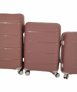 SMTE-Acesa Hard Shell Elite Suitcase Set 3 Piece - Gold