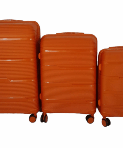 SMTE-Acesa Hard Shell Elite Suitcase Set 3 Piece - Orange