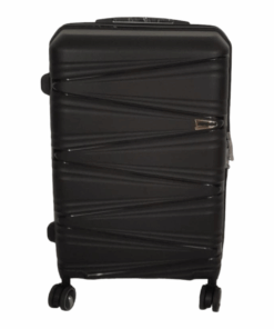 Smte- Acesa Hard Shell Elite UBN Suitcase 1 Piece - Black - 65 cm