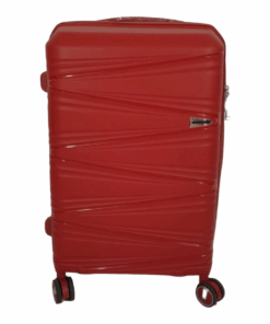 Smte- Acesa Hard Shell Elite UBN Suitcase 1 Piece - Red - 75 cm