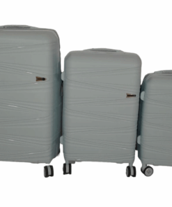 SMTE- Acesa Hard Shell Elite UBS Suitcase Set 3 Piece - Green