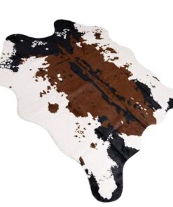 Smte - Animal Print Rug - Cow Print Rug - 120 x 160 cm-1