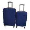 Smte Hard Outer Shell Luggage - 2 Piece - Blue