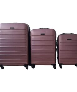 SMTE - Infinite Quality Travel Ware - 3 Piece Luggage Set - Light Purple C7
