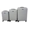SMTE - Infinite Quality Travel Ware - 3 Piece Luggage Set - White C10