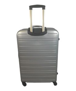 SMTE Luggage Suitcase - 23 inch - 1 Piece - Silver