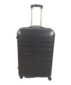 SMTE Luggage Suitcase - 25 inch - 1 Piece - Black