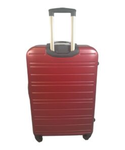 SMTE Luggage Suitcase - 25 inch - 1 Piece - Red
