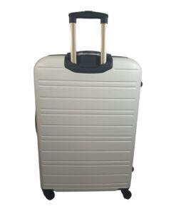 SMTE Luggage Suitcase - 25 inch - 1 Piece - White