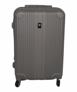 SMTE -Quad Wheel Quality Travel Ware 1 Piece - ALIN-Grey - 55 cm