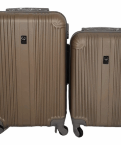 SMTE -Quad Wheel Quality Travel Ware 2 Piece - ALIN - Gold
