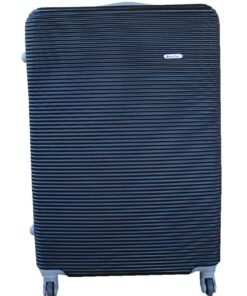 SMTE- Quality 1 Piece Hard Outer Shell Luggage Quad Wheel 73 cm - A-1 - Dark Blue