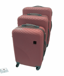 SMTE Quality Hard Outer Shell Wave LP01xÂ  and Tieback - 3 Piece Set - Pink