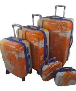 SMTE- Quality Hardshell luggage bags-Orange -F18
