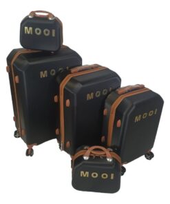 Smte - Quality Luggage Suitcases Hardshell - 360 Degree Wheels - 5 Pieces