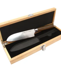 Snappy Chef 5â Damascus Santoku Knife