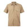 Sniper Africa Khaki PH Short Sleeve Shirt - M