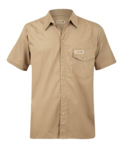 Sniper Africa Khaki PH Short Sleeve Shirt - XL