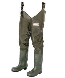 Snowbee Granite PVC Thigh Wader Cleated Sole - Shoe Size UK 9