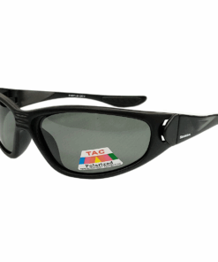 Snowbee Polarised Sunglasses Matt Black Frame Smoke Lense (S18071)