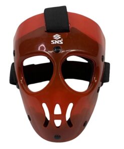 SNS Elite Hockey Face Mask - Senior - Red
