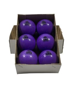 SNS Purple Practice Smooth Hockey Balls - Box of 6