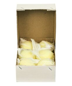 SNS Yellow Match Smooth Hockey Balls - Box of 6