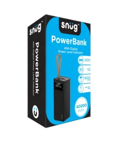 Snug 40000mAh Powerbank Black