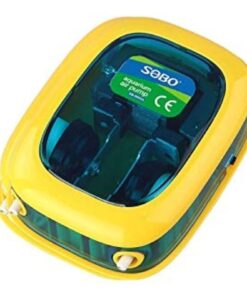 SOBO Aquarium Air Pump - Blue - S