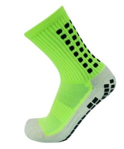 Soccer Sport Cushion Socks Anti-Slip - 1 Pack - Green