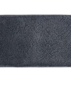 Soft Luxury Cotton Rug-Steel Grey (50 x 80cm)