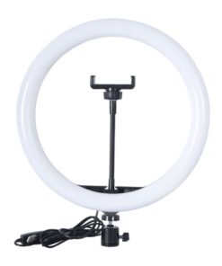 Soft Ring Light RGB LED 20cm & Universal Phone Holder without tripod