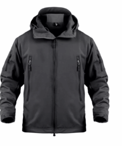 Softshell Tactical Jacket Black - L