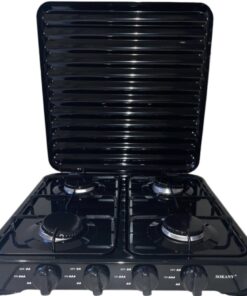 Sokany - 4 Plate Gas Stove with Cover