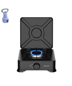 Sokany-Gas Stove Single Burner With A Bottle Opener
