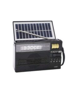 Solar AM FM Radio Portable, Emergency Light AUX/USB/TF Card Input, RD-316U