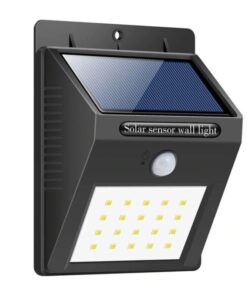 Solar Power 20 LED PIR Motion Sensor Wall Light Waterproof