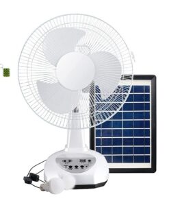 Solar Powered Fan + Key Holder
