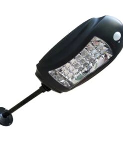 Solar Powered Human Induction Street Light With Remote Control And Pole 16W