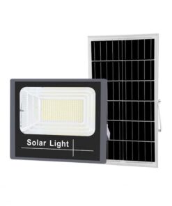 Solar Powered LED Flood Light With Panel & Remote-40W