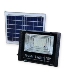 Solar Powered LED Light With Remote Control FA-5282-100W