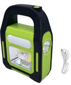 Solar Powered & USB Rechargeable Emergency Torch/Flashlight + Power Bank - L/SC/G