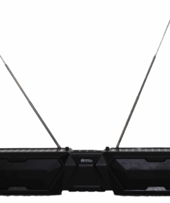 Solar Rechargeable Bluetooth Speaker with Fm Radio - Black