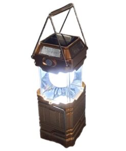 Solar Rechargeable LED Camping Light with Handle