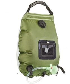 Solar Shower Bag 20L, Foldable Camping Shower Portable Solar Heating Bag