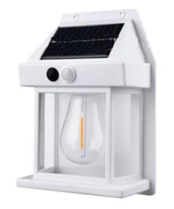 Solar Wall Lantern Outdoor Sensor Led - 6 Pack