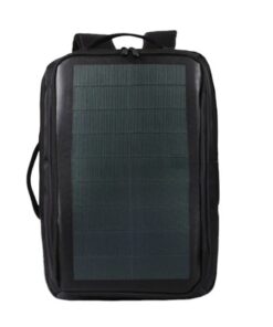 Solar Waterproof Laptop Backpack with USB Charging Port